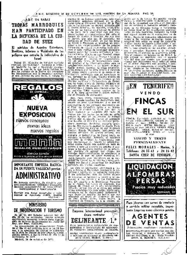 ABC MADRID 28-10-1973 página 20