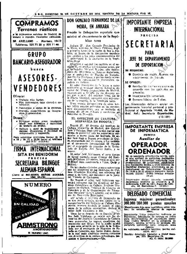 ABC MADRID 28-10-1973 página 28