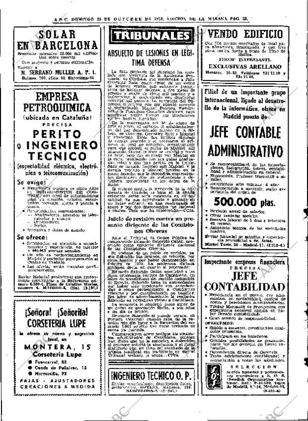 ABC MADRID 28-10-1973 página 32