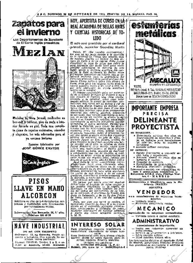 ABC MADRID 28-10-1973 página 34