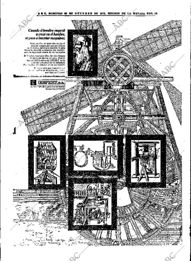 ABC MADRID 28-10-1973 página 40
