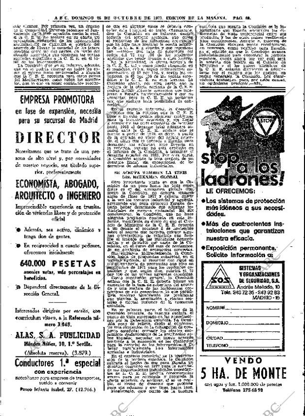 ABC MADRID 28-10-1973 página 60