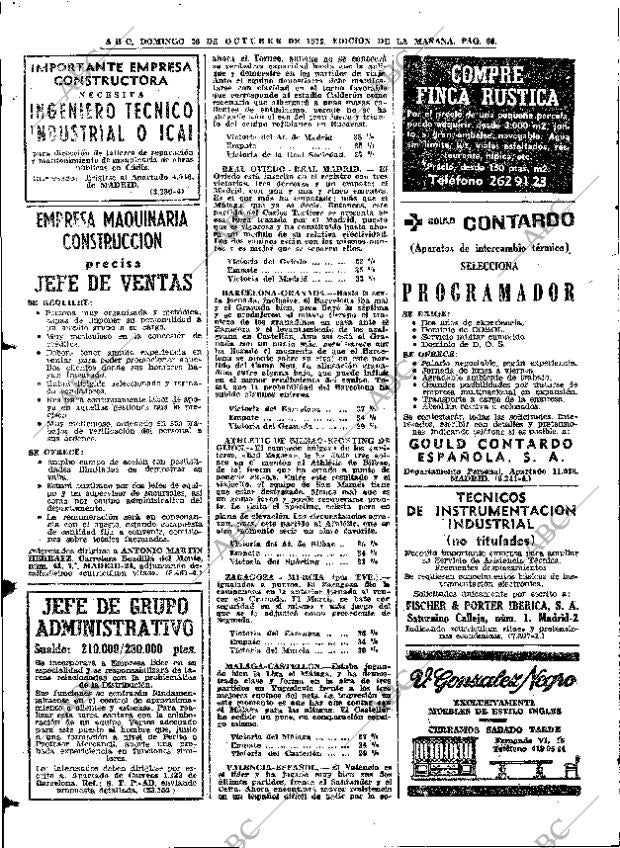 ABC MADRID 28-10-1973 página 66