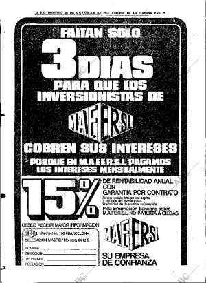 ABC MADRID 28-10-1973 página 72