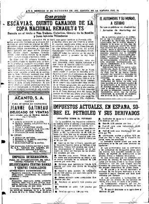 ABC MADRID 28-10-1973 página 74