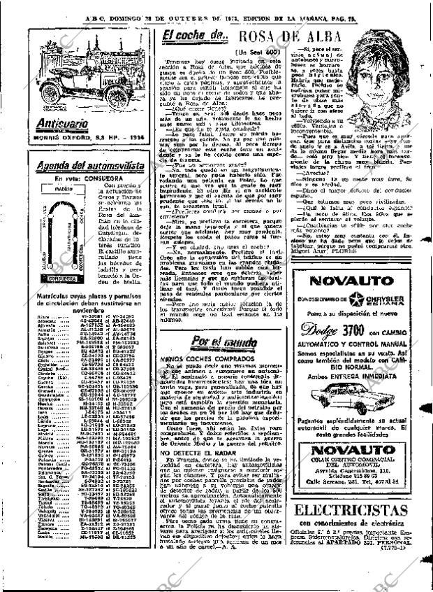 ABC MADRID 28-10-1973 página 75
