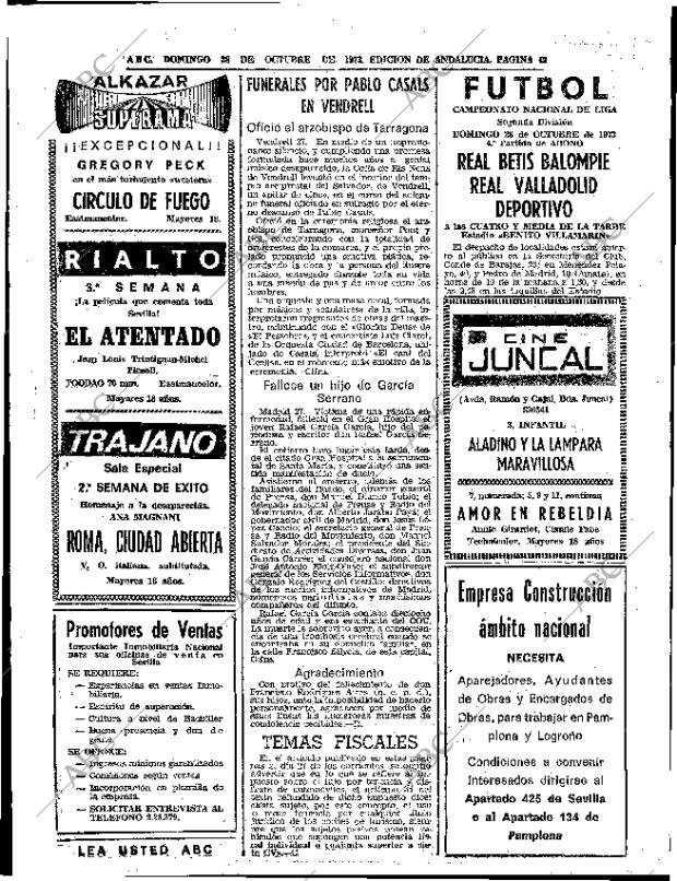 ABC SEVILLA 28-10-1973 página 42