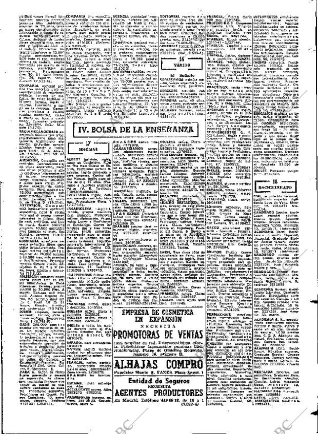 ABC MADRID 30-10-1973 página 109