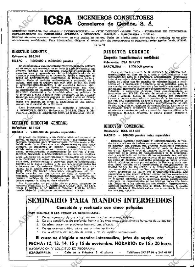 ABC MADRID 30-10-1973 página 24