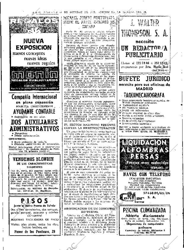 ABC MADRID 30-10-1973 página 28