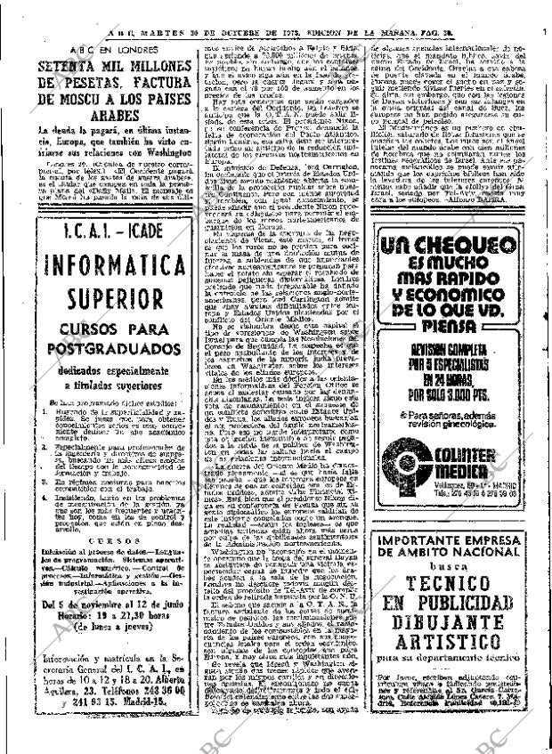 ABC MADRID 30-10-1973 página 30