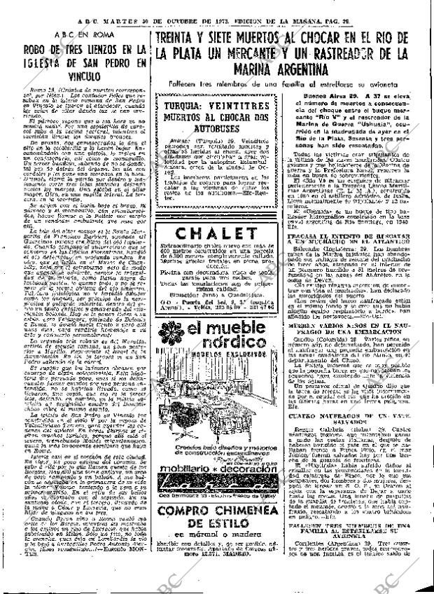 ABC MADRID 30-10-1973 página 39