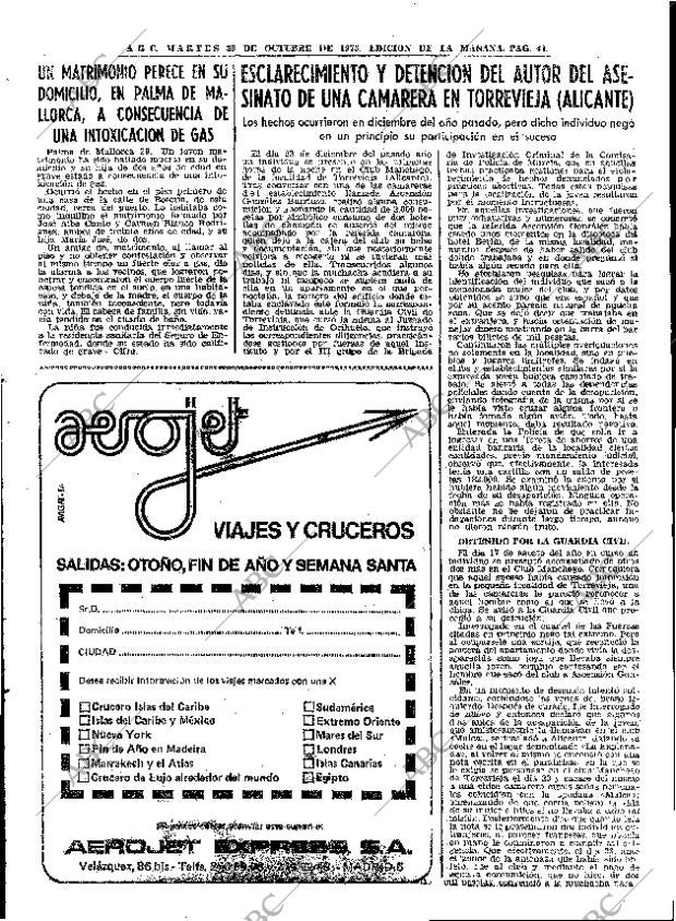 ABC MADRID 30-10-1973 página 41
