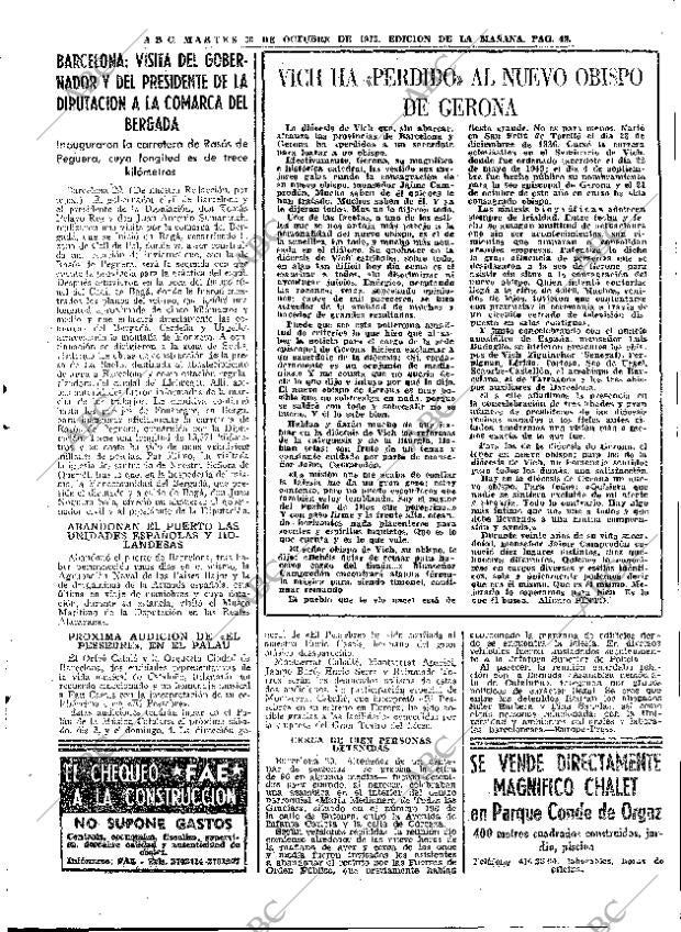 ABC MADRID 30-10-1973 página 49