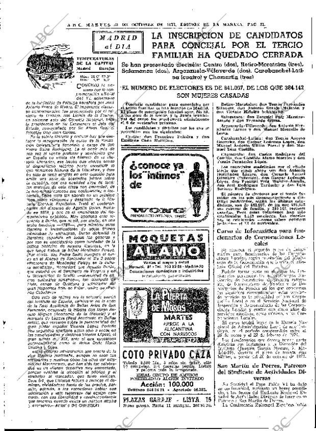 ABC MADRID 30-10-1973 página 51