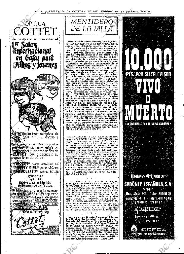 ABC MADRID 30-10-1973 página 54