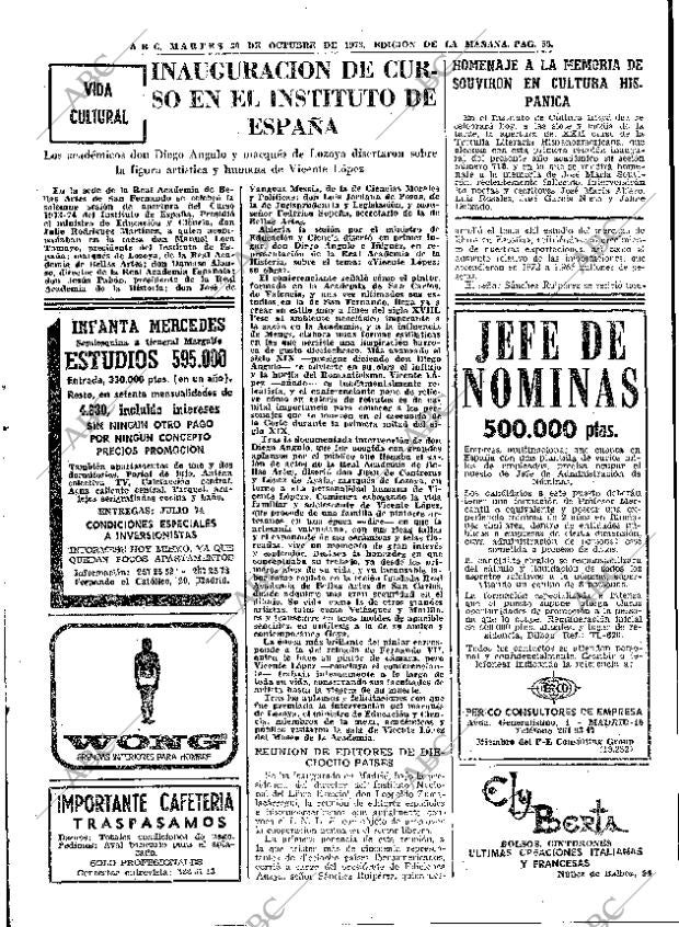 ABC MADRID 30-10-1973 página 55