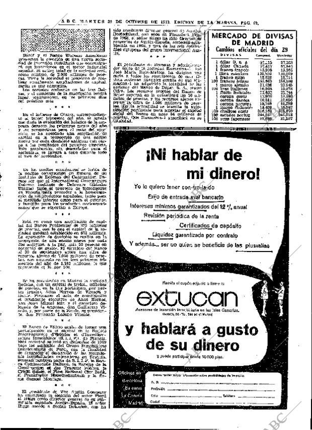 ABC MADRID 30-10-1973 página 67