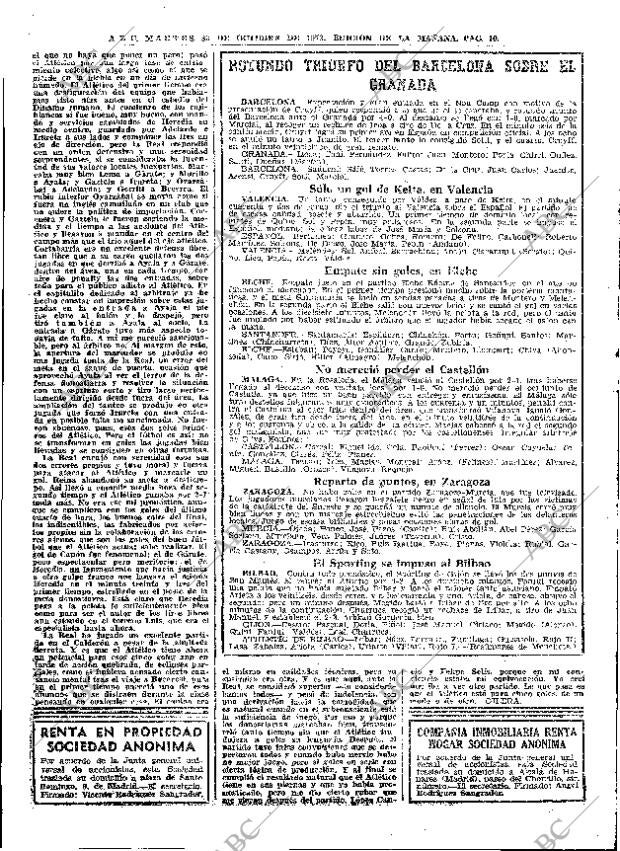 ABC MADRID 30-10-1973 página 70
