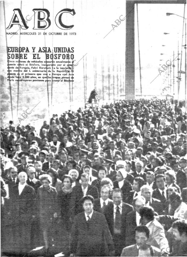 ABC MADRID 31-10-1973 página 1