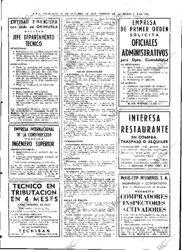 ABC MADRID 31-10-1973 página 104