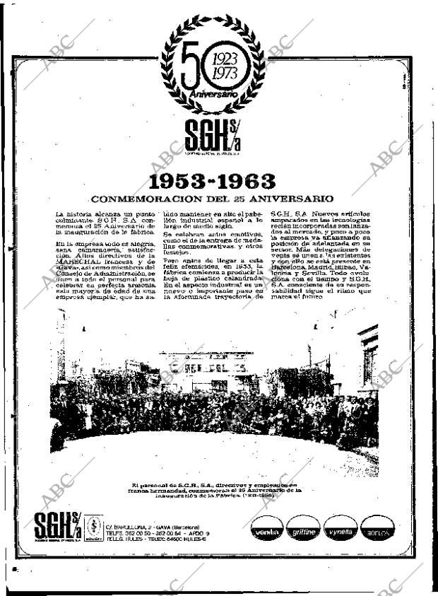 ABC MADRID 31-10-1973 página 128