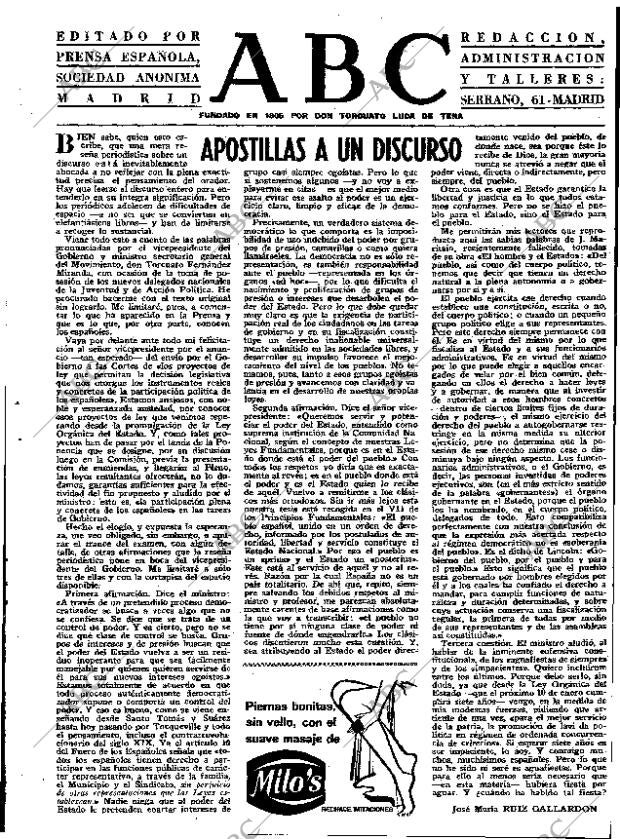 ABC MADRID 31-10-1973 página 3