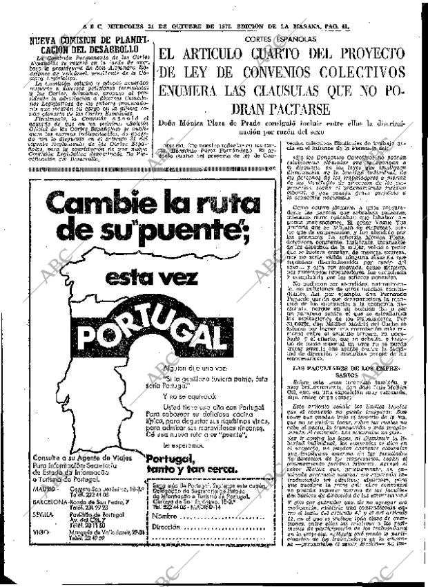 ABC MADRID 31-10-1973 página 41