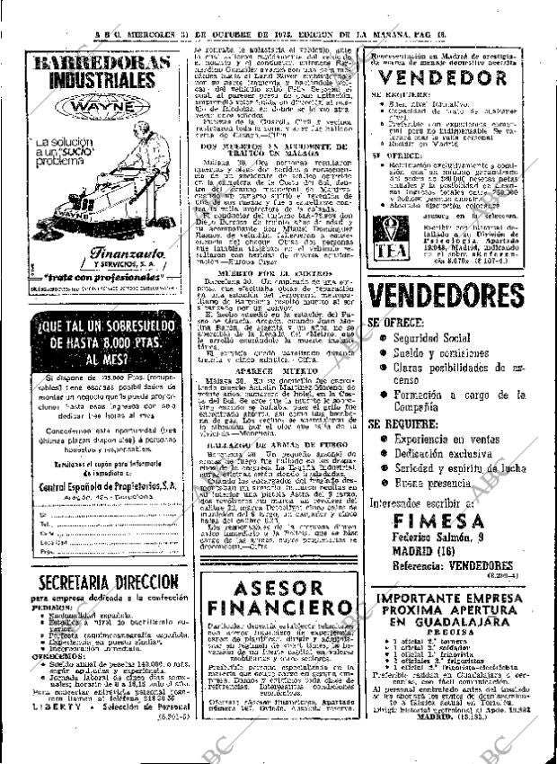 ABC MADRID 31-10-1973 página 46