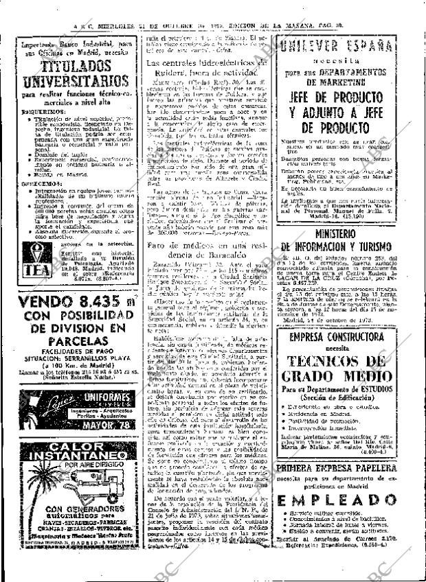 ABC MADRID 31-10-1973 página 50