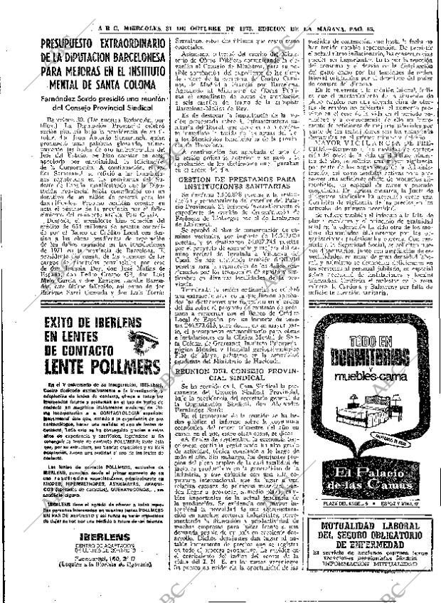 ABC MADRID 31-10-1973 página 55