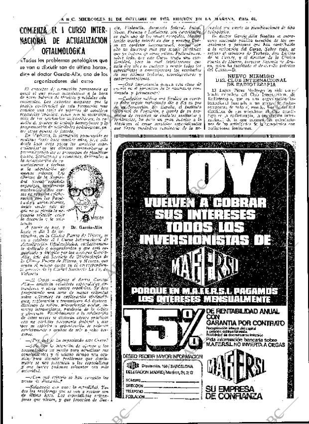 ABC MADRID 31-10-1973 página 65