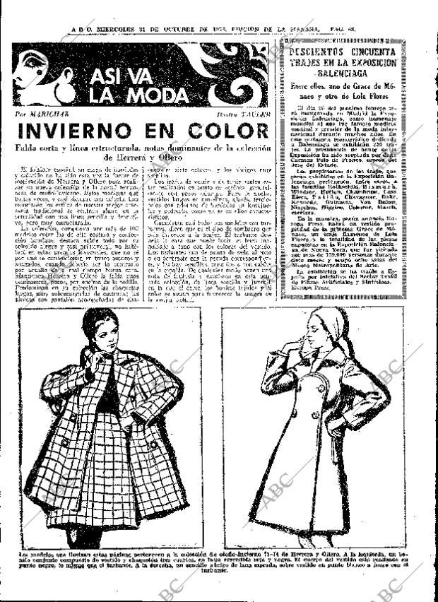 ABC MADRID 31-10-1973 página 68