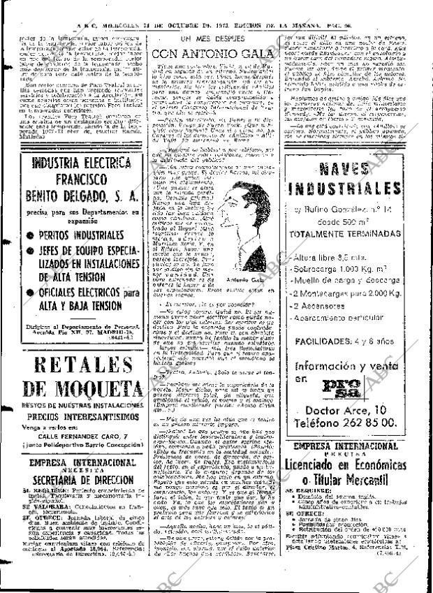 ABC MADRID 31-10-1973 página 96