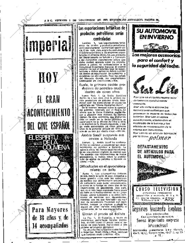 ABC SEVILLA 02-11-1973 página 34