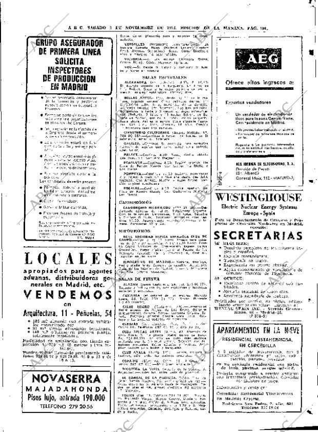 ABC MADRID 03-11-1973 página 101