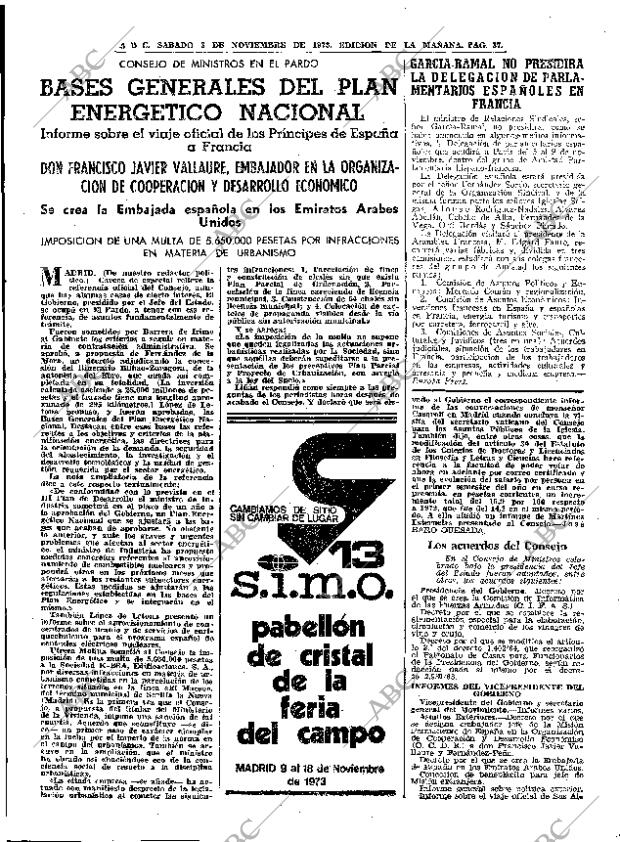 ABC MADRID 03-11-1973 página 37