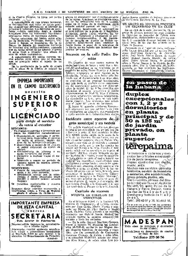 ABC MADRID 03-11-1973 página 60