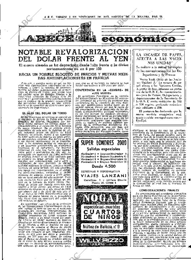 ABC MADRID 03-11-1973 página 73