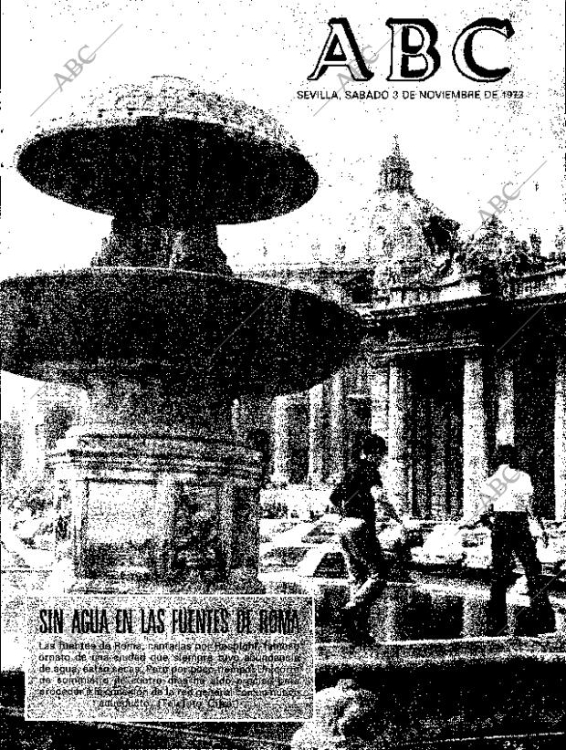 ABC SEVILLA 03-11-1973 página 1