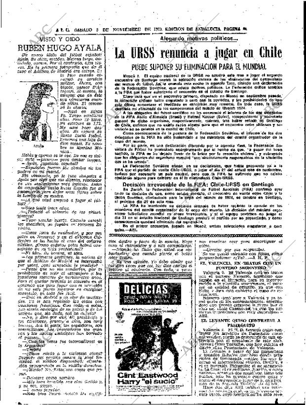 ABC SEVILLA 03-11-1973 página 43