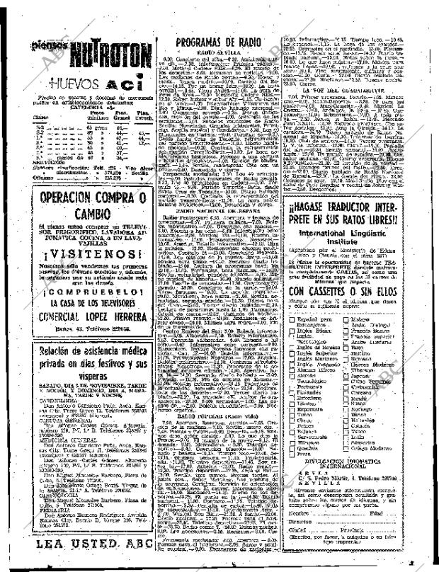 ABC SEVILLA 03-11-1973 página 75