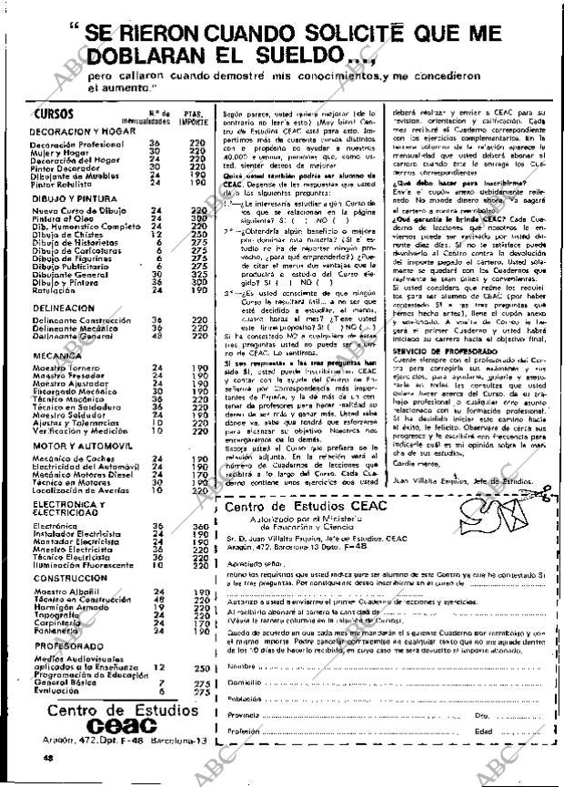 ABC MADRID 04-11-1973 página 176