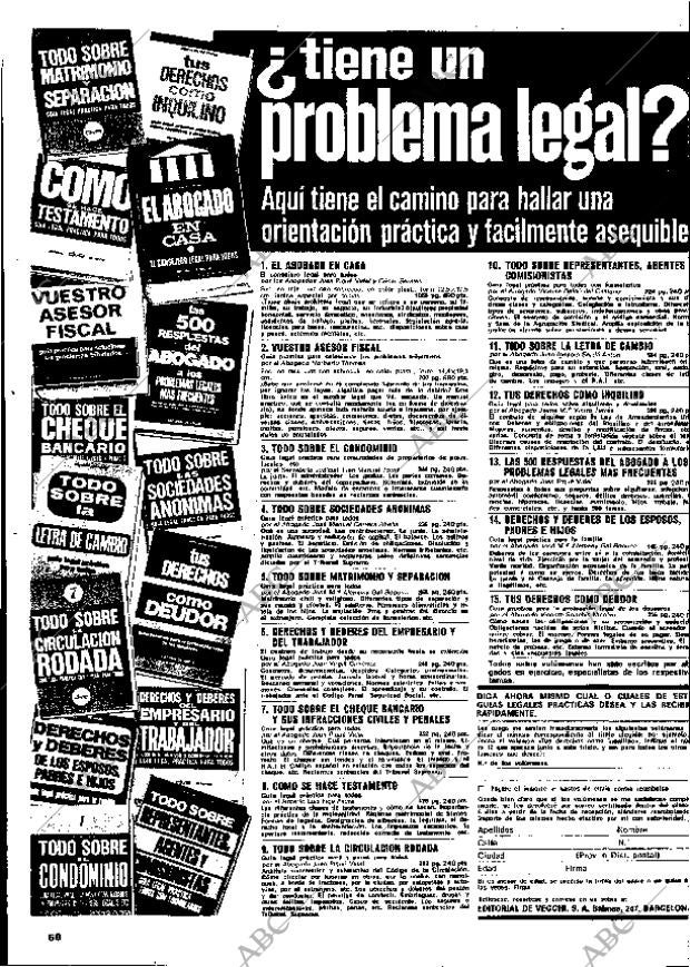 ABC MADRID 04-11-1973 página 184