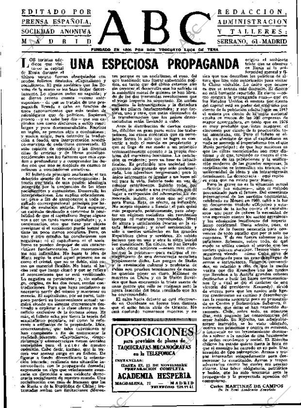 ABC MADRID 04-11-1973 página 3