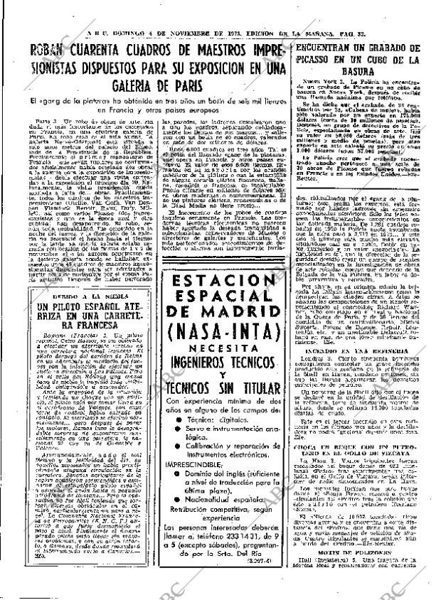 ABC MADRID 04-11-1973 página 33