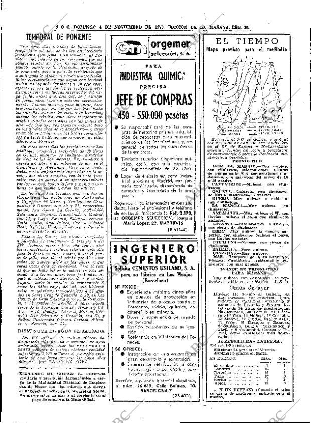 ABC MADRID 04-11-1973 página 36