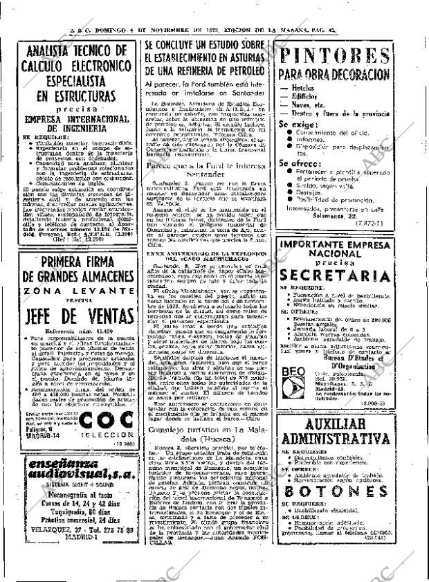 ABC MADRID 04-11-1973 página 42