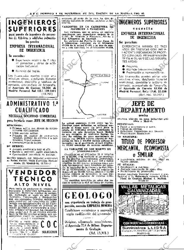 ABC MADRID 04-11-1973 página 46