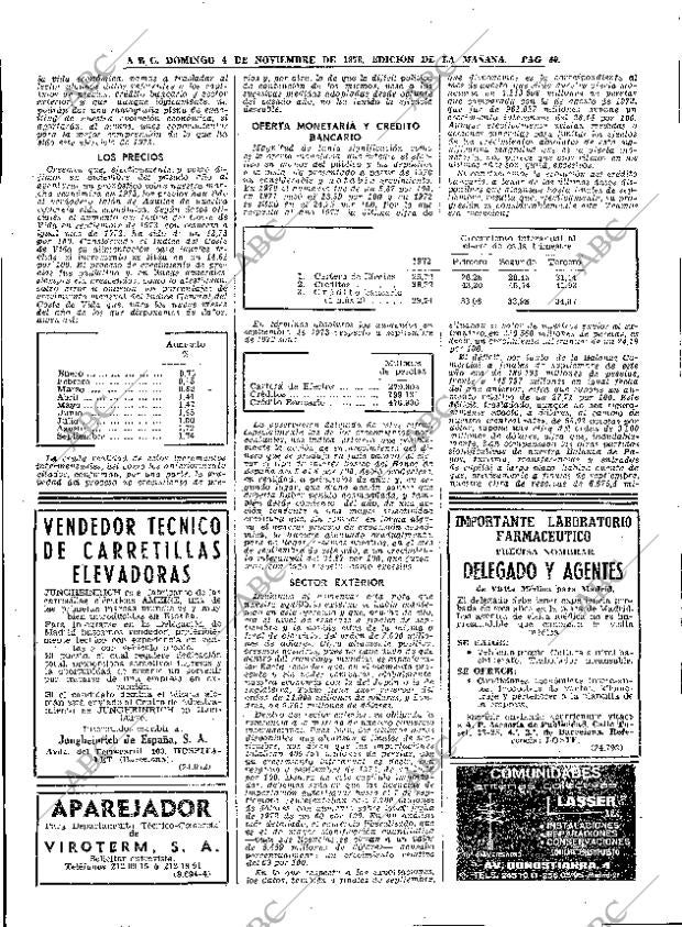 ABC MADRID 04-11-1973 página 60